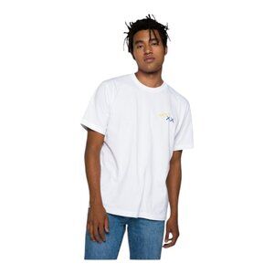 Uniqlo Kaws Andy Warhol Unisex UT Graphic BFF Blue Banana White T Shirt US XXL